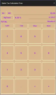 Sales Tax Calculator Free android App screenshot 9