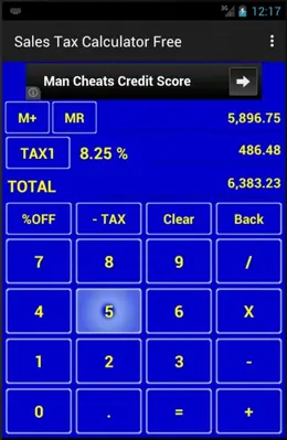 Sales Tax Calculator Free android App screenshot 7